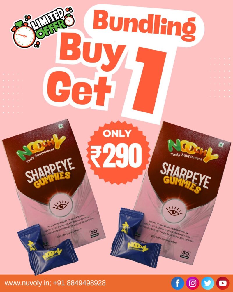 Sharp Eye Gummies Bundle (Buy 1 Get 1)